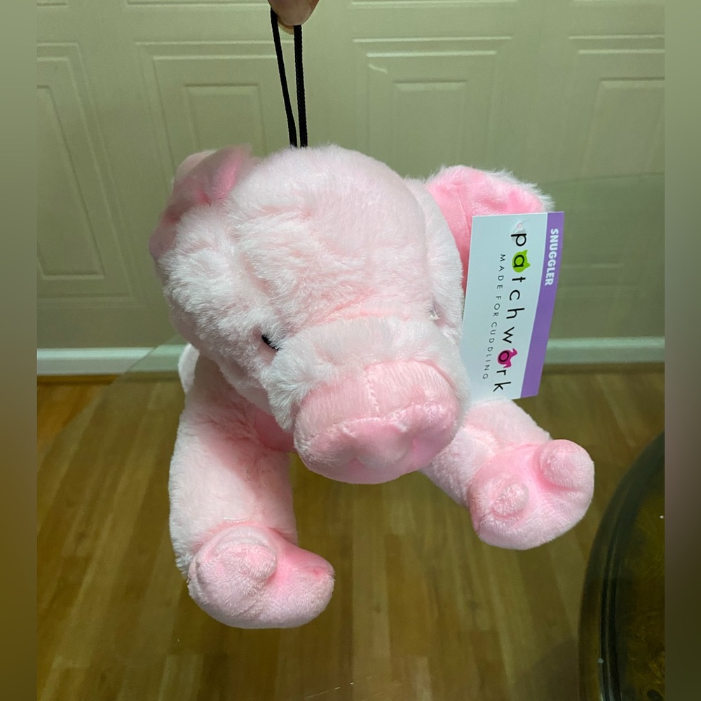- Brand New Snuggler Pig Dog Toy And With Squeaker 14”.